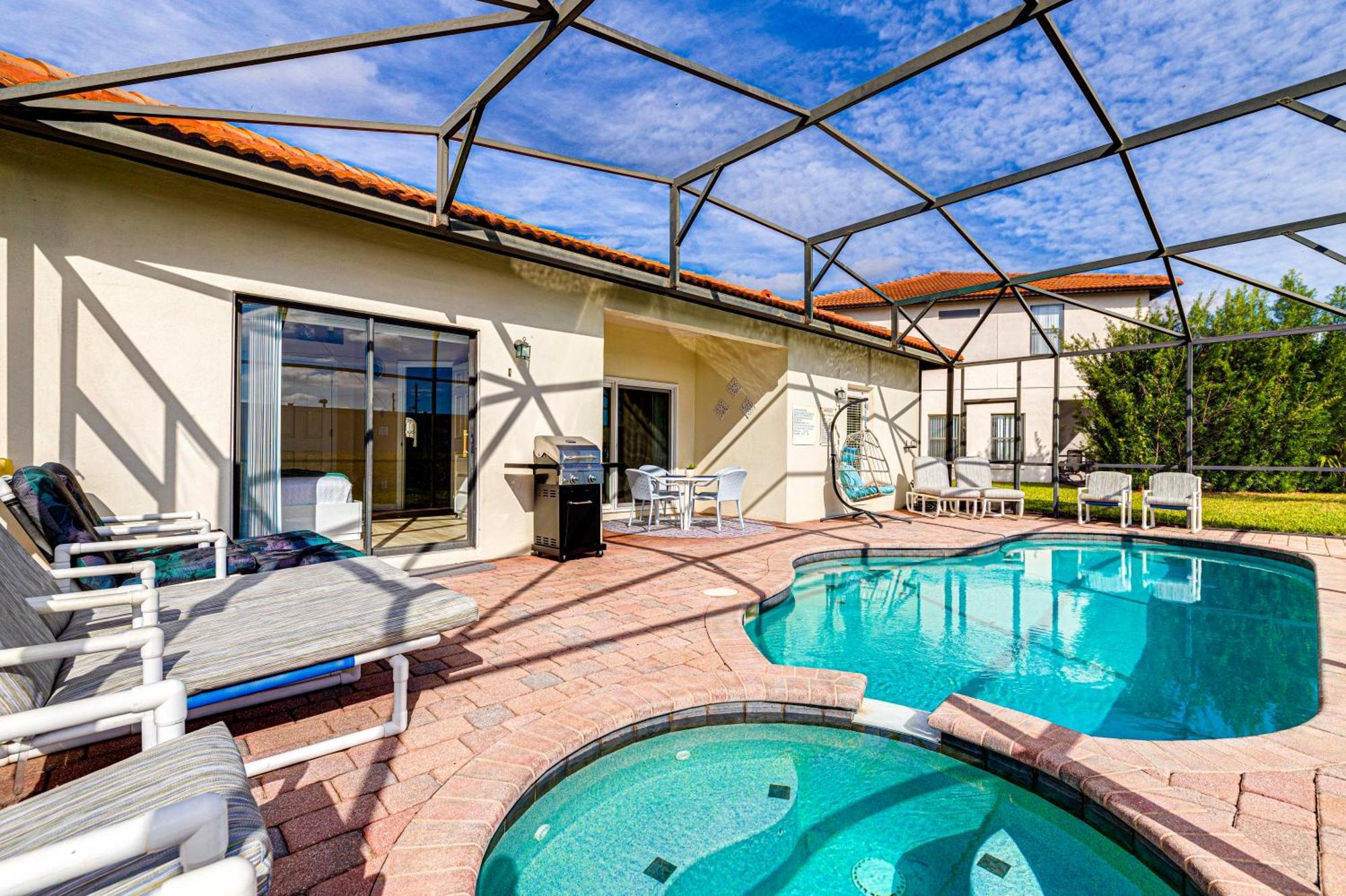 Dream Villa - New 4Br/3Ba - 6 Miles From Disney Orlando Buitenkant foto
